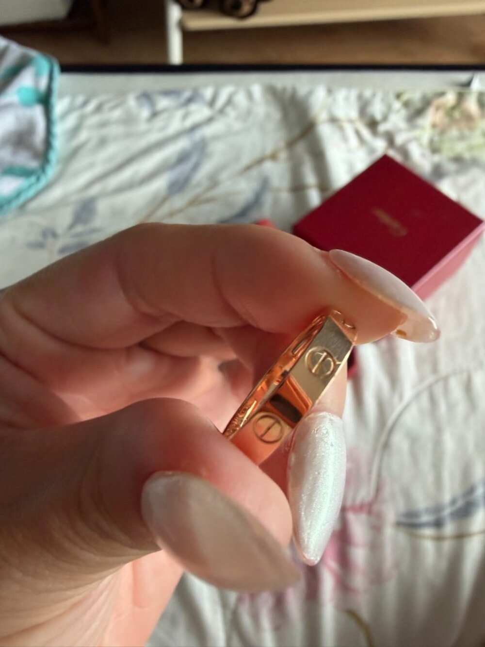 Cartier Love Ring - Rose Gold, Size 56 - Brand New - Picture 2 of 3